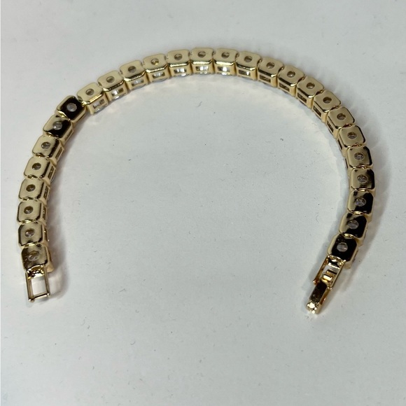 14k gold filled tennis bracelet - Picture 4 of 5